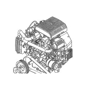 ENGINE, KOHLER 23 HP