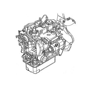 Engine, Diesel, 25Hp, Hz Shaft
